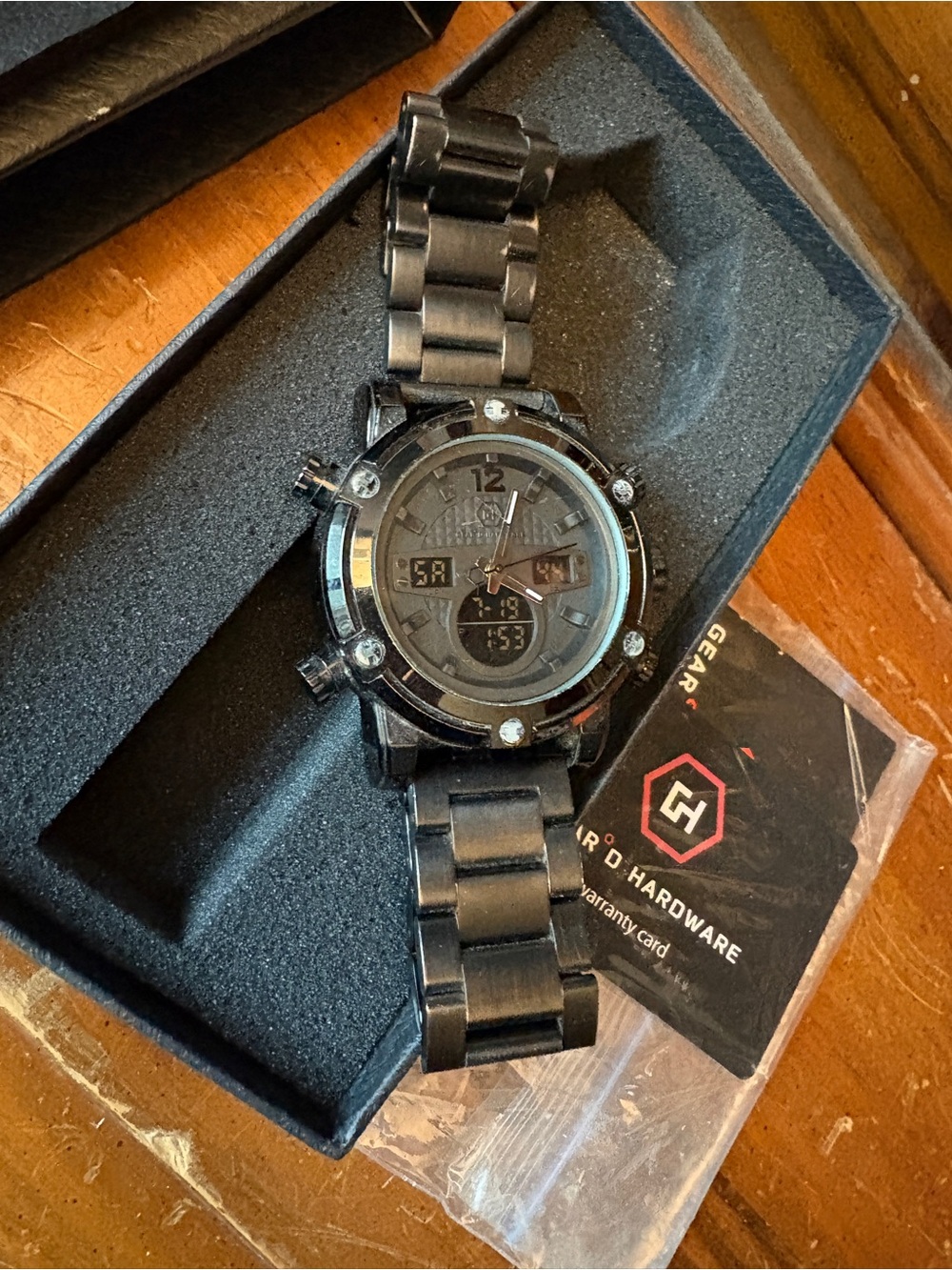 Gear'd Hardware ZX2-1116 Stealth Men’s Watch